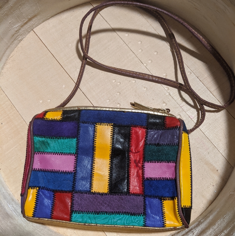 Retro side purse